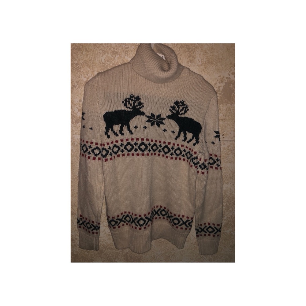Turtleneck “Ugly” Christmas sweater